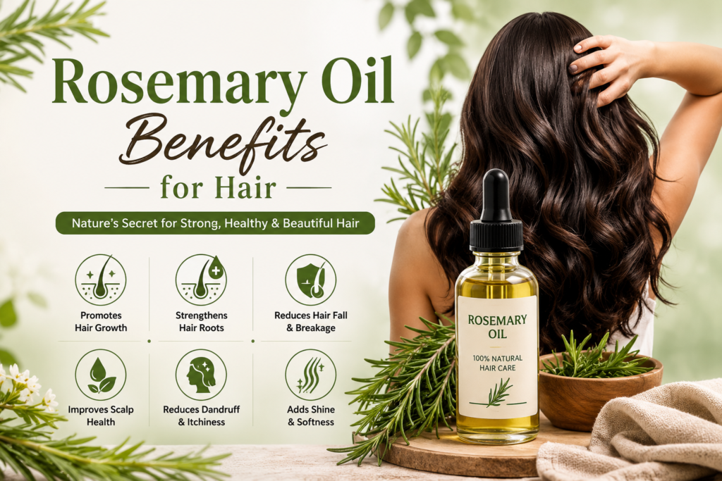 Rosemary Oil Benefits for Hair