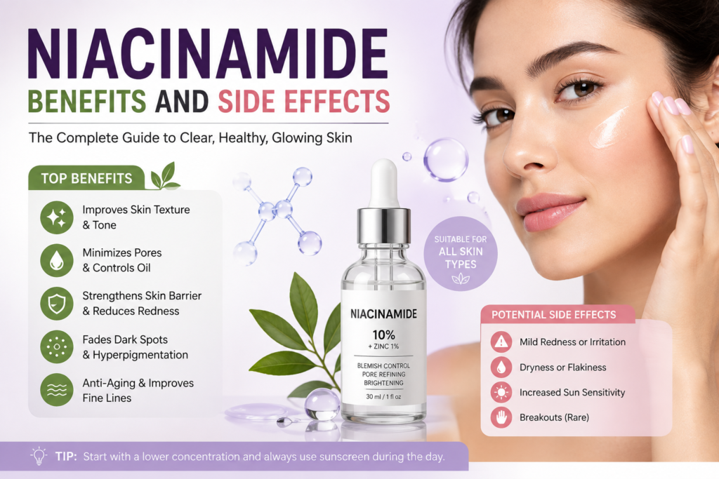 Niacinamide Benefits and Side Effects