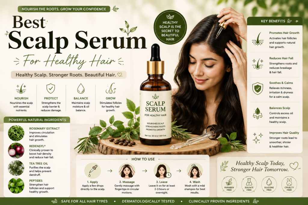 Best Scalp Serum For Healthy Hair