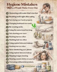 Personal Hygiene Mistakes