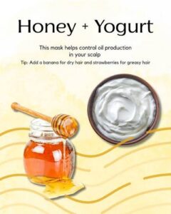 Honey and Yogurt Hair Mask
