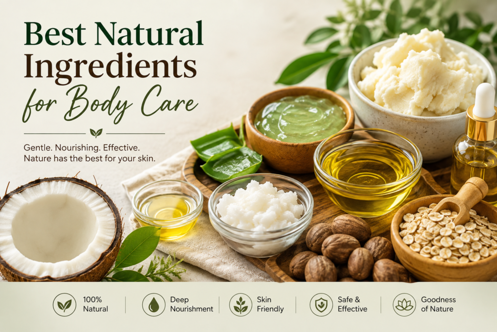Best Natural Ingredients for Body Care