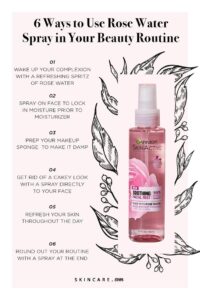 Rose Water Skincare Routine