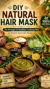 Natural hair masks