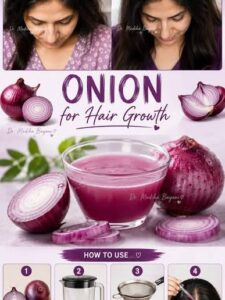 Onion Juice for Hair