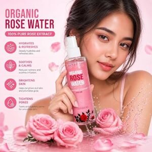 Rose Water Brighten Skin