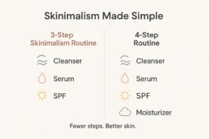 A Simple 3-Product Skinimalist Routine