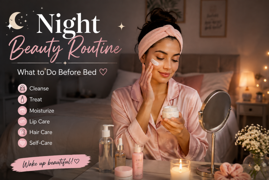 night beauty routine