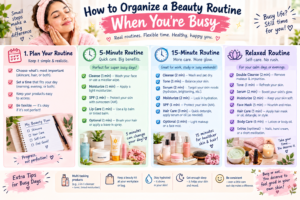 Organize a Beauty Routine