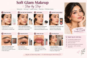 Soft Glam Makeup Step by Step
