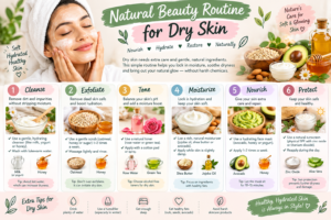 Beauty Routine for Dry Skin