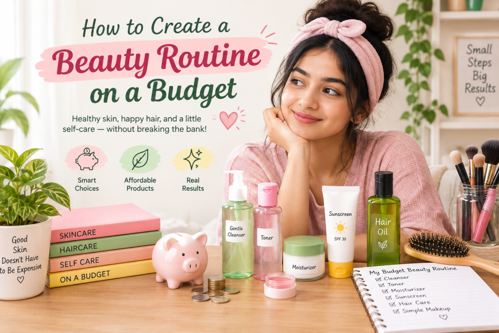 Beauty Routine on a Budget