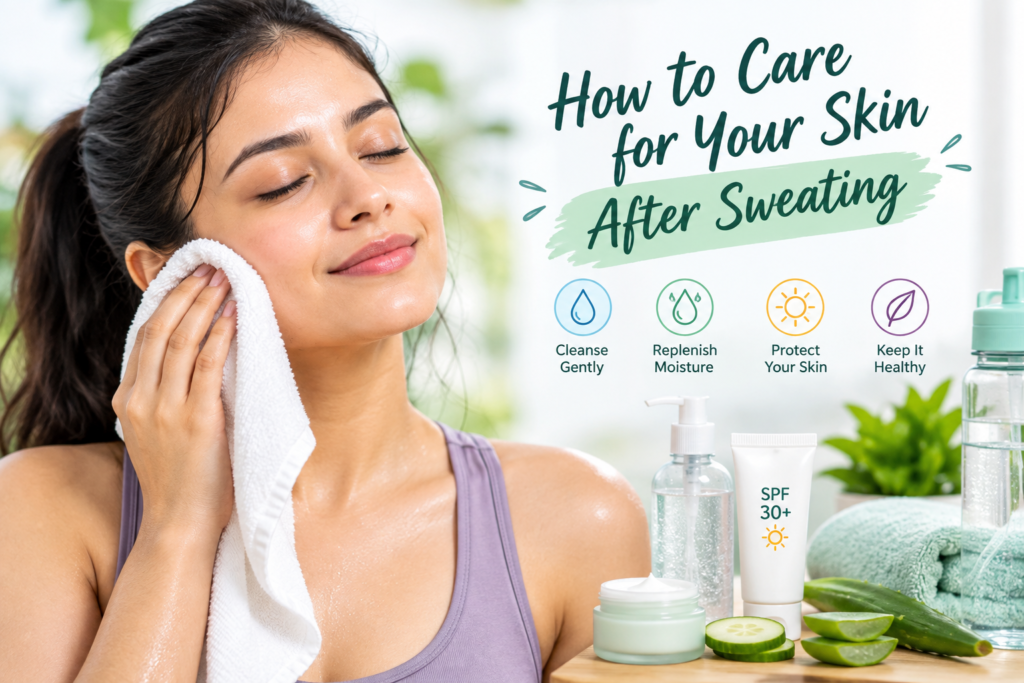 Skin Care After Sweating