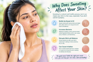 Sweating Affect Your Skin