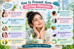 Prevent Acne During Monsoon