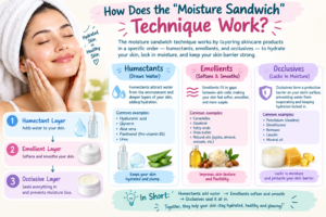 Moisture Sandwich Technique