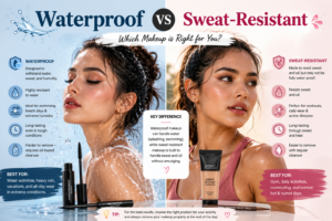 Waterproof vs Sweat-Resistant Makeup
