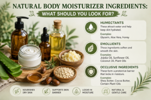 Natural Body Moisturizer Ingredients