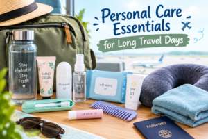 Personal Care Essentials for Long Travel Days