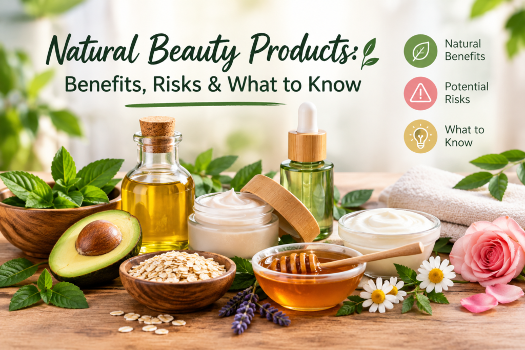 Natural Beauty Products: Benefits, Risks & What to Know