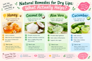 Natural Remedies for Dry Lips