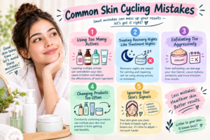 Common Skin Cycling Mistakes