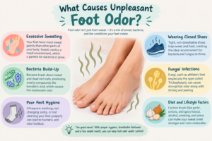 Unpleasant Foot Odor